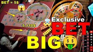 Live Roulette| Exclusive Wednesday Big Bet $25,600 at Las Vegas 5.110$ / $141 Chips 2024-09-18