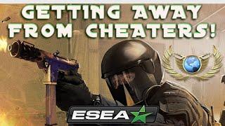 Getting Away From CHEATERS! ESEA RANK A+