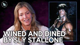 Tricia Helfer on dating Sylvester Stallone