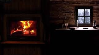 Christmas Instrumental Music By The Fireplace- Relaxing Enchantments