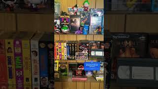 My Retro Display Wall #retrogaming #vhs #retrogames #nostalgia #videogames #oldmovies #retrogamer