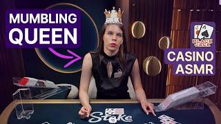 INCREDIBLE Mumbling Queen | Unintentional ASMR Casino