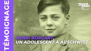 Témoignage : Henri Borlant, un adolescent à Auschwitz