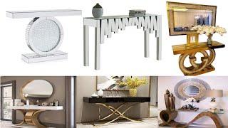 Top 50+console table design ideas /wooden console 2024