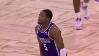 BUZZER BEATER: De'Aaron Fox calls the game for Kings in OT.