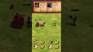 War Chariot (Focus Fire) vs Elite Chu Ko Nu | The Three Kingdoms | AoE2 #Shorts