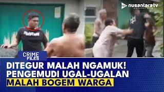 Ogah Ditegur! Sopir Ugal-ugalan Malah Ajak Baku Hantam Warga di Medan | CRIME FILES
