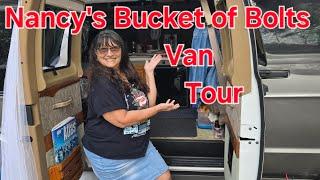 Nancy's Bucket of Bolts AKA BOB, Van Tour