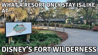 Disney's Fort Wilderness Campground Resort Only Stay: In Depth Tour & Review