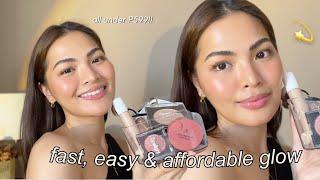 AFFORDABLE GLOWY LOOK FOR COMBO & OILY SKIN  • Joselle Alandy