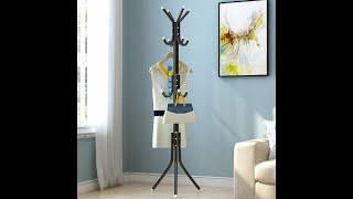 Coat stand & handbags jacket Stand for Bedroom | Metal Coat Rack #stand Heavy Duty Hooks