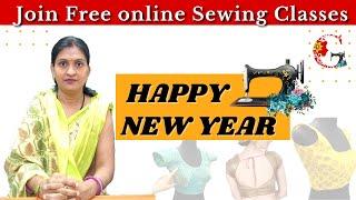 Happy New year 2022 | Gungun Sewing Classes | online Free sewing Classes