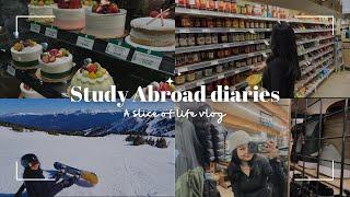 Study Abroad Diaries~ making momo , springboarding | Student life in Canada