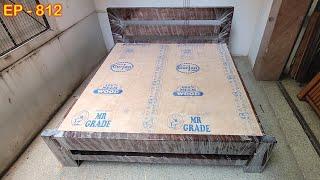 wooden double cot | king size cot | wooden cot | family cot | double cot | 812 | sri maari furniture