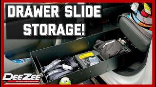 Dee Zee Under Seat Storage Drawer Install Guide and Review DuHa Under Seat Storage Comparison