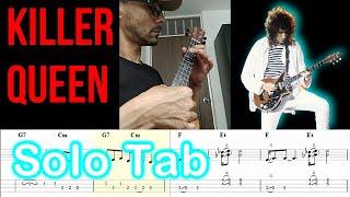 Killer Queen - Queen (Ukulele Solo) TAB