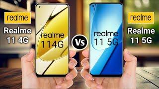 Realme 11 4G Vs Realme 11 5G #theprtech