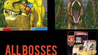 Jurassic park arcade ALL Bosses