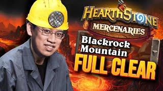 Blackrock Mountain FULL Clear! | Mercenaries | Hearthstone