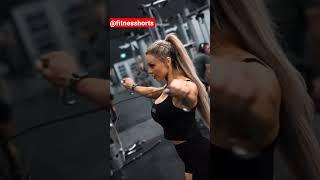 Girl fitness motivation Gym workout #fitness #shorts #gym #workout #youtubeshorts #bodybuilder #hot