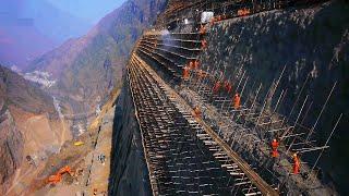 How To Build Giant Dam& Hydroelectric Plant At High Mountain. China & Turkey's Incredible Projects