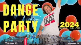 DANCE PARTY SONGS 2024 - Mashups & Remixes Of Popular Songs - DJ Remix Club Music Dance Real DJ-ing