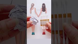 Painting Hacks || satisfying art #painting #art #shorts