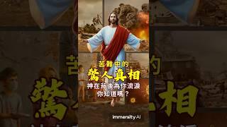 主耶穌的救恩 |  苦難中的驚人真相：神在背後為你流淚，你知道嗎  #耶穌愛你 #福音傳四方 #耶穌基督 #禱告的力量 #得救 #唯有耶稣 #神 #十字架的爱 #基督 #基督长老教会 #十字架上