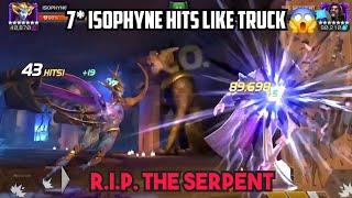 Isophyne 7* Hits Like Truck | RIP The Serpent Users   | Free 7* ISOPHYNE