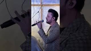 Atif Aslam Mic Sound Test Before Concert | Exclusive BTS Moments! #atifaslam #shorts #karachi #music