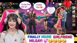 GIRLS VOICE PRANK  /  FINALLY MUJHE GIRLFRIEND MILGAYI    /  AH GAMING PRANK