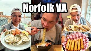 Exploring Norfolk VA: Top Eateries And Must-see Attractions | Norfolk VA Travel Vlog