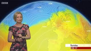 Sarah Keith-Lucas Peek a Boo BBC Weather 5/5/18