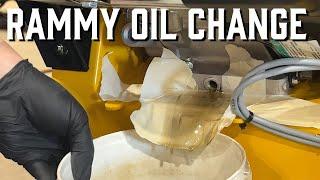 Rammy Snowblower Oil Change and End of Season Tips