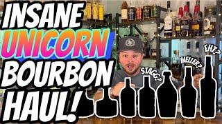 Insane Unicorn Bourbon Haul! My Wedding Day Bourbon!