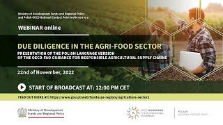 Due diligence in the agri-food sector