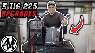 3 Tig 225x Performance Upgrades in 8 minutes ( PRIME WELD )