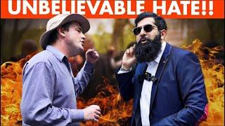 ENGLISHMAN HATES ON MUSLIMS?!  Watch Me Shut Him Down!  | Smile2jannah | Speakers Corner | 4K