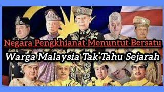 "Melayu Malaysia Lucu" Dulu Mengkhianati, Namun Sekarang Menuntut Untuk Bersatu.