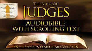 Holy Bible Audio: JUDGES 1 to 21 - With Text (Contemporary English)