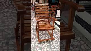 Teak Wood Rocking chair #shorts