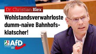 Wo sind die Klatsch-Äffchen jetzt? – Dr. Christian Blex (AfD)