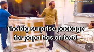 BIG SURPRISE DELIVERY HAS ARRIVED FOR PAPA  | SURPRISE REVEALED 