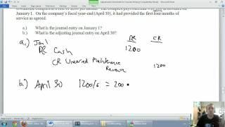 Accounting - Unit 3 - Part 5: Unearned Revenues