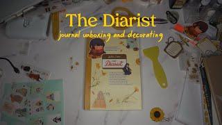 The Diarist Journal  Unboxing & Decorating