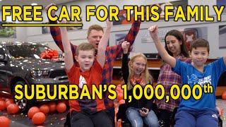 Suburban's 1,000,000th Vehicle Giveaway Surprise