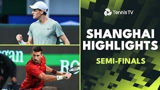 Sinner Rivals Machac; Djokovic Plays Fritz | Shanghai 2024 Semi-Final Highlights