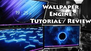 Wallpaper Engine Tutorial / Review / Performance Tests!