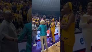 LSU legends  #lsu #shaquilleoneal #kimmulkey #collegebasketball : @hvalentinelsu