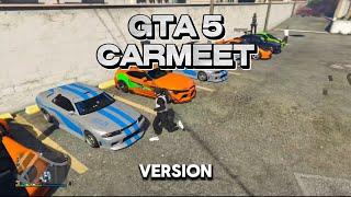 GTA 5 MOVIE THEME CARMEETS IN 2024!!